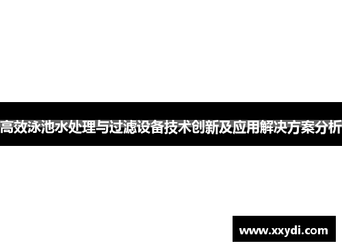 高效泳池水处理与过滤设备技术创新及应用解决方案分析